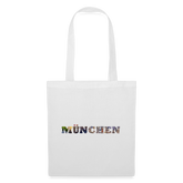 Tote Bag München "Bold Marienplatz" - Weiß