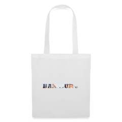 Tote Bag Hamburg "Bold" - Weiß