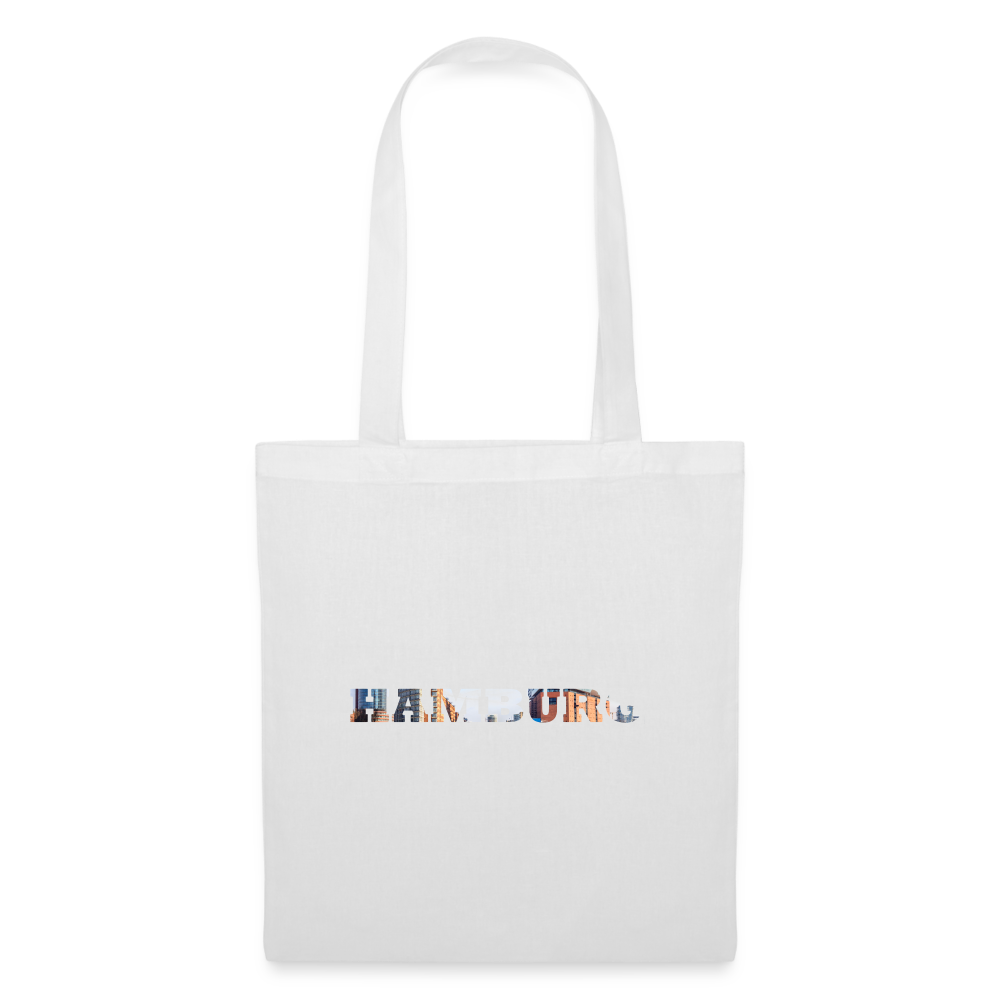 Tote Bag Hamburg "Bold" - Weiß