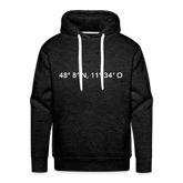 Hoodie München "GPS" Bright Edition - Anthrazit