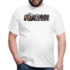 T-Shirt München "Graffiti Marienplatz" - Weiß