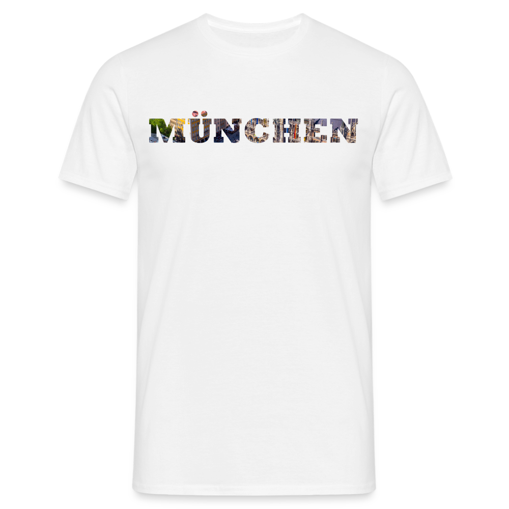 T-Shirt München "Marienplatz Bold" - Weiß