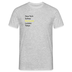 T-Shirt Dortmund "Metropolen" - Grau meliert