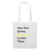 Tote Bag Dortmund "Metropolen" - Weiß