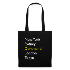 Tote Bag Dortmund "Metropolen" - Schwarz