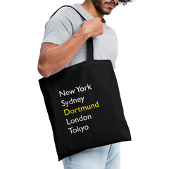 Tote Bag Dortmund "Metropolen" - Schwarz