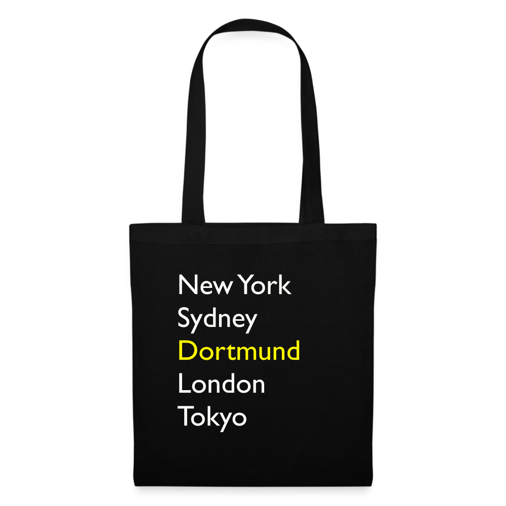Tote Bag Dortmund "Metropolen" - Schwarz