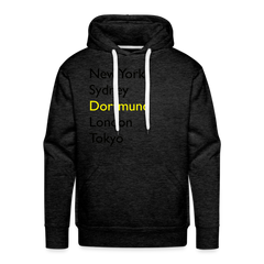 Hoodie Dortmund "Metropolen Big" Dark Edition - Anthrazit