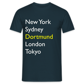 T-Shirt Dortmund "Metropolen Big" Bright Edition - Navy