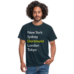 T-Shirt Dortmund "Metropolen Big" Bright Edition - Navy