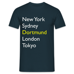 T-Shirt Dortmund "Metropolen Big" Bright Edition - Navy