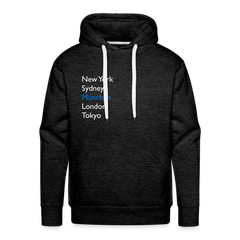 Hoodie München "Metropolen" Bright Edition - Anthrazit