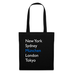 Tote Bag München "Metropolen" - Schwarz