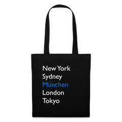 Tote Bag München "Metropolen" - Schwarz
