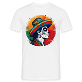 T-Shirt Mexico "La Catrina Side" - Weiß