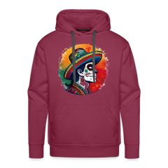Hoodie Mexico "La Catrina Side" - Bordeaux