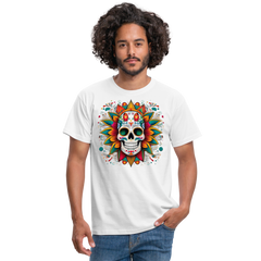 T-Shirt Mexico "Craneo" - Weiß