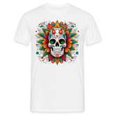 T-Shirt Mexico "Craneo" - Weiß