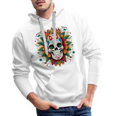 Hoodie Mexico "Craneo" - Weiß