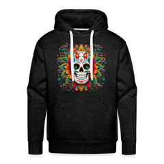 Hoodie Mexico "Craneo" - Anthrazit