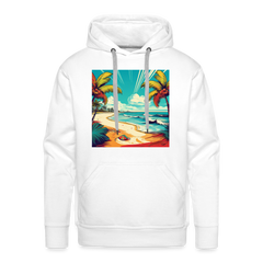 Hoodie Mexico "Paradise Tulum" - Weiß