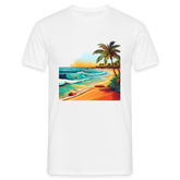 T-Shirt Mexico "Paradise Cancun" - Weiß