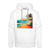Hoodie Mexico "Paradise Cancun" - Weiß
