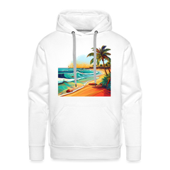 Hoodie Mexico "Paradise Cancun" - Weiß