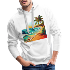 Hoodie Mexico "Paradise Cancun" - Weiß