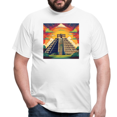 T-Shirt Mexico "Pyramide" - Weiß