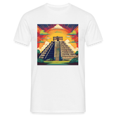 T-Shirt Mexico "Pyramide" - Weiß