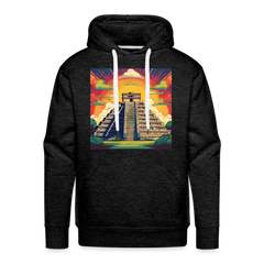Hoodie Mexico "Pyramide" - Anthrazit