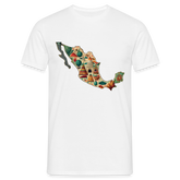 T-Shirt Mexico "Map" - Weiß