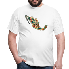 T-Shirt Mexico "Map" - Weiß