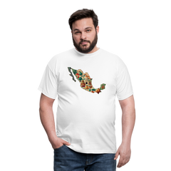 T-Shirt Mexico "Map" - Weiß