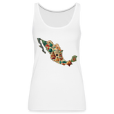 Tanktop Ladies Mexico "Map" - Weiß