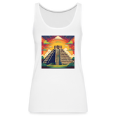 Tanktop Ladies Mexico "Pyramide" - Weiß