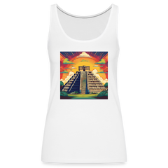 Tanktop Ladies Mexico "Pyramide" - Weiß