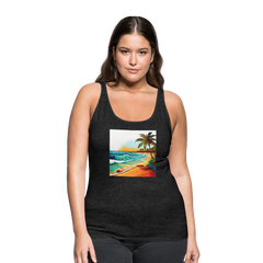 Tanktop Ladies Mexico "Paradise Cancun" - Anthrazit