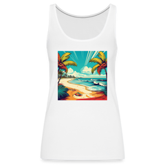 Tanktop Ladies Mexico "Paradise Tulum" - Weiß