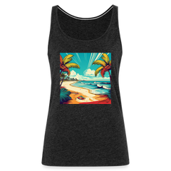 Tanktop Ladies Mexico "Paradise Tulum" - Anthrazit