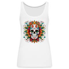 Tanktop Ladies Mexico "Craneo" - Weiß