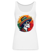 Tanktop Ladies Mexico "La Catrina Side" - Weiß