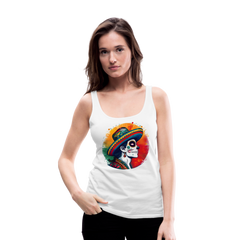 Tanktop Ladies Mexico "La Catrina Side" - Weiß