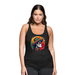 Tanktop Ladies Mexico "La Catrina Side" - Anthrazit