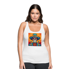 Tanktop Ladies Mexico "Hombre Muerto" - Weiß
