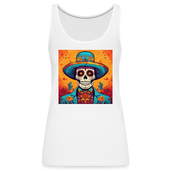 Tanktop Ladies Mexico "Hombre Muerto" - Weiß