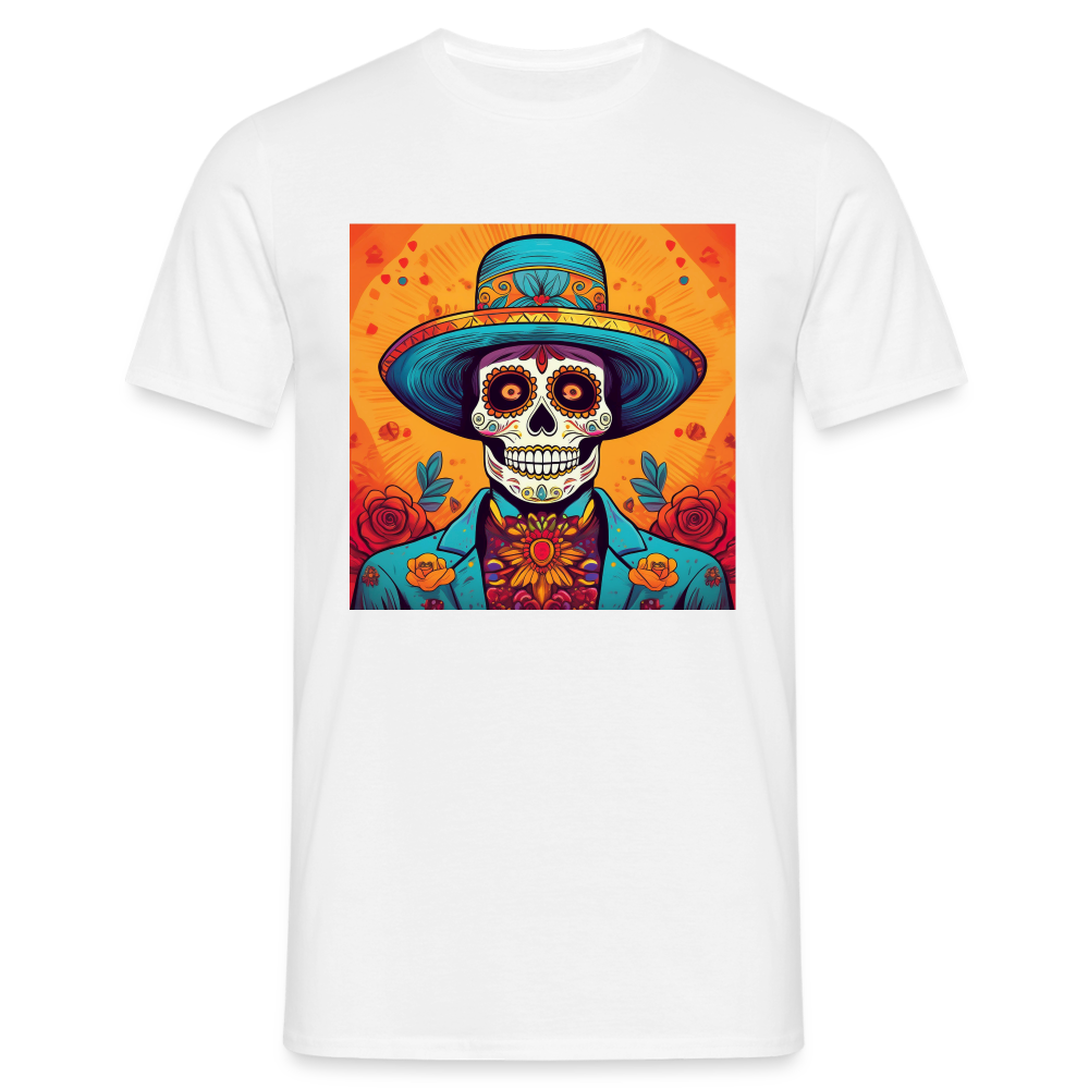 T-Shirt Mexico "Hombre Muerto" - Weiß