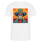 T-Shirt Mexico "Hombre Muerto" - Weiß