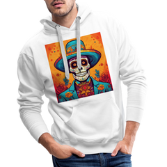 Hoodie Mexico "Hombre Muerto" - Weiß